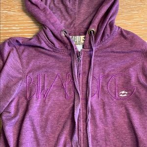 2 for $5 Billabong Hoody / zip up jacket size S